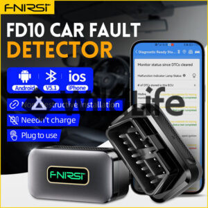 FNIRSI FD10 OBD2 skänner- IOS/Android/Bluetoot​hV5.1