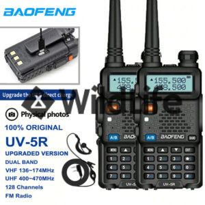 Raadiosaatjad Baofeng UV-5R - 2TK komplekt