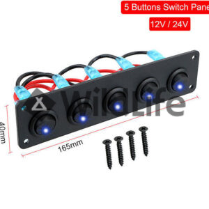 12V 24V 4,2A lülituspaneel, autole paadile, IP65