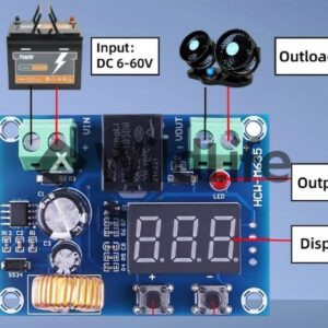 12-36V Battery Charger Discharger Control Switch