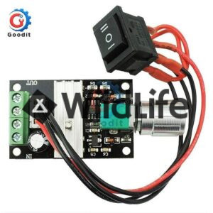 Kiiruseregulaator 6-28V 80W PWM