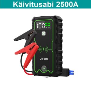 Käivitusabi-jumpstar​ter akupank UTRAI Pro Max vooluga 2500A