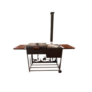 Grill põletiga 170x40 cm 3mm