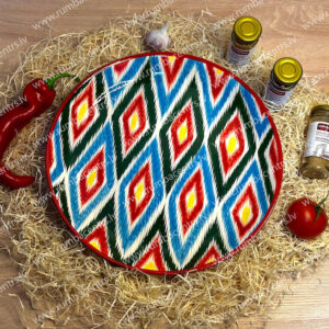 Usbeki kauss/taldrik Ljagan 42cm Stari rombikujuline segu