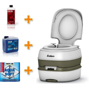 Kaasaskantav tualett  Enders Deluxe komplekt BLUE (25 täitepakendit)
