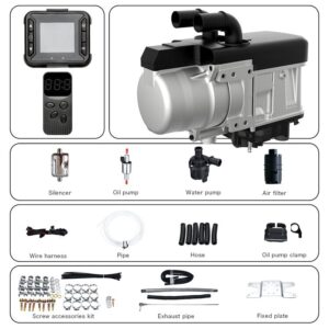 FDIK 12V 5KW diiselküttel seisusoojendi(webast​o analoog)