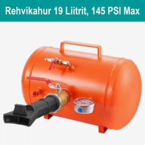 Rehvitäite Booster/Rehvikahur 19 Liitrit, 145 PSI Max