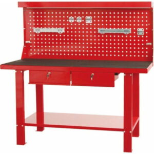 Töökohad kahe sahtli ja tagapaneeliga