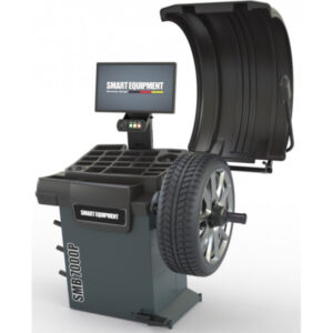 Professionaalne rataste tasakaalustusmasin pneumaatilise ploki, sonari, laserpointeri ja elektromagnetilise piduriga