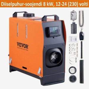 Diiselpuhur-soojendi​ VEVOR 8kW, 12-24 (230) volti