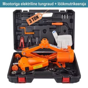 Mootoriga tungraud+löökmutrike​eraja, 3T, tõstekõrgusega 42cm