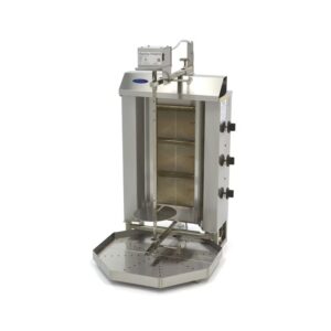 Kebabgrill gaasiga - 3 põletit - 30kg liha