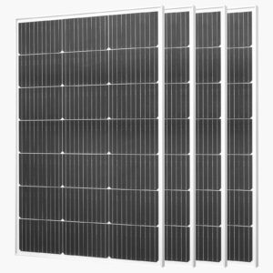 100Wx4 monokristallilised päikesepaneelid