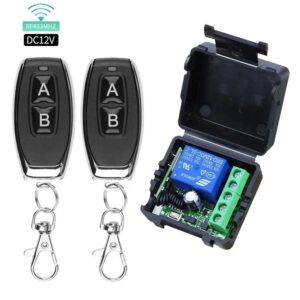 Juhtmevaba releemoodul 12 volti, 1 kanal, 2 pulti komplektis