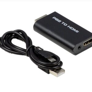 PS2 to HDMI adapter, Full HD 1080P + audio