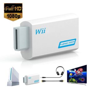 Wii to HDMI adapter, Full HD 1080P + audio