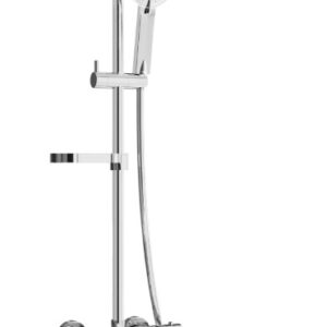 KX40 pealispaigaldusega duššikomplekt vihmaduši ja termostaatkraaniga, kroom