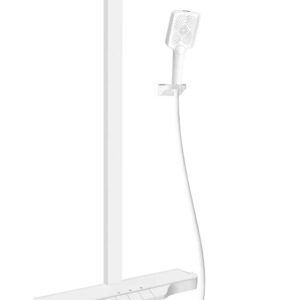 Zoom- duššikomplekt vihmadušši ja segistiga, valge