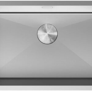 Trixo- roostevabast terasest valamu, ühekohaline, 750 x 440 mm