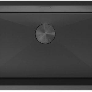 Trixo- terasest 1-kausiline köögivalamu 750 x 440 mm, must