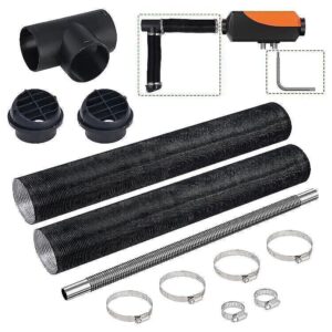 Diiselsoojendi ja diiselpuhuri torustike komplekt