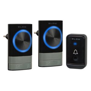 Juhtmevaba uksekell AP-12 kahe vastuvõtjaga