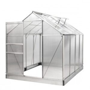 Polükarbonaadist kasvuhoone 4.75m² (1.9x2.5m)