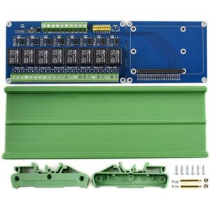 Waveshare releeümbris Raspberry Pi-le - 8 optoisolatsiooniga releed - 5A / 250VAC / 30VDC kontaktid - 5V