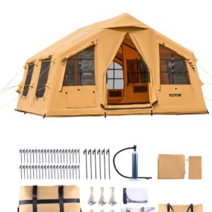 Täispuhutav telk 8–12 inimesele