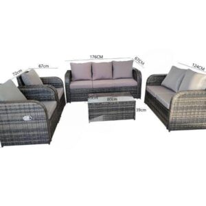 Aiamööbli komplekt Wickville