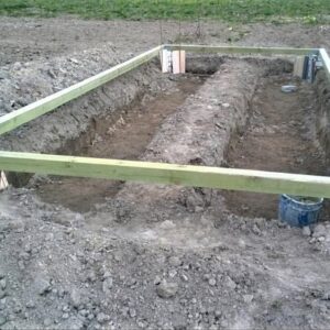 3x4 m alusraam puidust prussidest