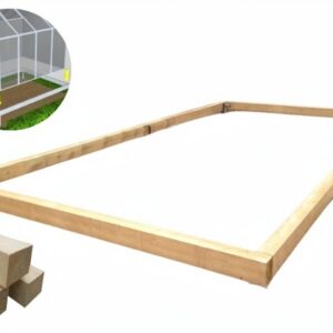 3x6 m alusraam puidust prussidest