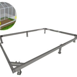 2x4 m tsingitud metallist vundament