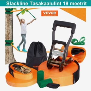 Slackline ​tasakaalulint 18 ​meetrit