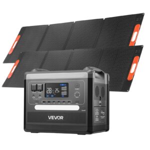 Kaasaskantav akujaam 2400W + päikesepaneenilde komplekt 2x200W