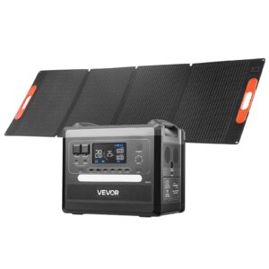 Kaasaskantav akujaam 2400W + päikesepaneelide komplekt 200W