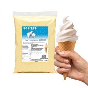 Ice Bear pehme jäätisepulber - vanilje