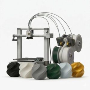 Bambu Lab A1 Combo 3D-printer + 6x PLA-plastikut