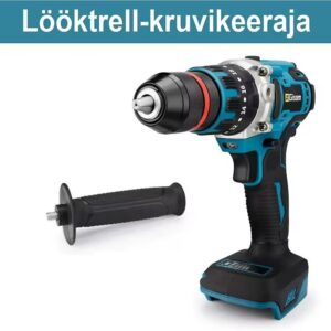 Lööktrell -kruvikeeraja Makita 18V akudele, 3 tööreziimi