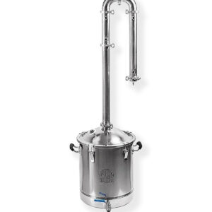 25L 1,5″ MAGNUM TURBO, destilleerimis- ja rektifitseerimisaparaat (TEN-i väljalaskeavaga)
